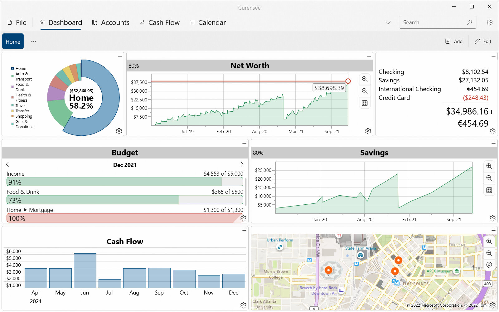 Dashboard View